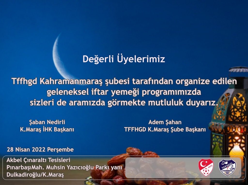 Geleneksel İftar Programı